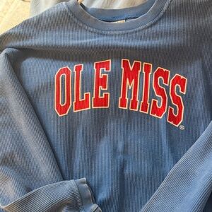Ole Miss Blue Sweatshirt